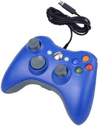 Atl Pad Pc Dual Shock Xbox Style Blue (Kx13B)