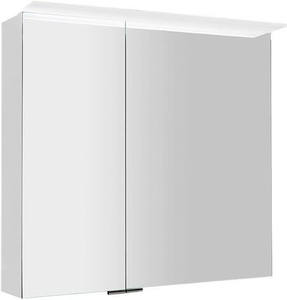 Linex Szafka Z Lustrem Oświetlenie Led 80X70X15Cm Biała Lx080 0030 N7297