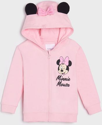♡minnie♡ Sinsay - Bluza z kapturem Myszka Minnie - Różowy - Ceny i