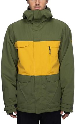 686 Mens Infinity Insulated Jacket Surplus Green Clrblk Spgr