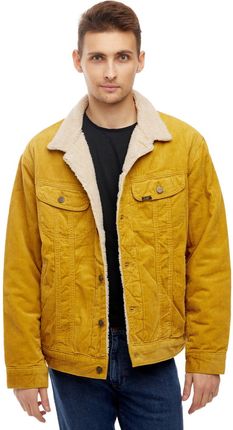 LEE SHERPA JACKET NUGGET GOLD L87ADC99
