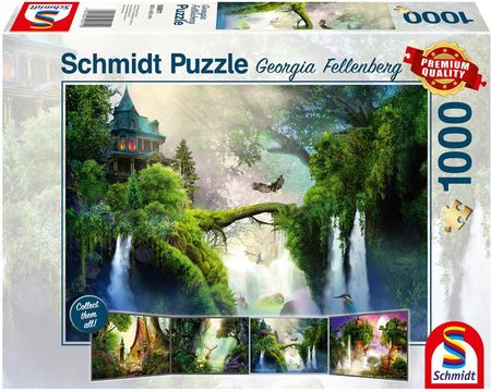 Schmidt Puzzle 1000El. Zaczarowany Wodospad