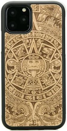 Bewood Drewniane etui iPhone 11 PRO KALENDARZ AZTECKI ANIEGRE 