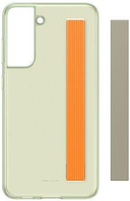 Samsung Slim Strap Cover do Galaxy S21 FE Oliwkowy (EF-XG990CMEGWW)