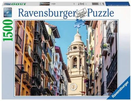 Ravensburger Puzzle 1500El. Pamplona Spain Pampeluna Hiszpania