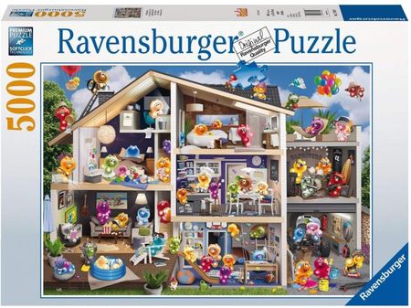 Ravensburger Puzzle 5000El. Gelini Dom Dla Lalek