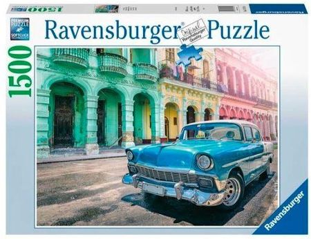 Ravensburger Puzzle 1500El. Cars Of Cuba Kubańskie Samochody