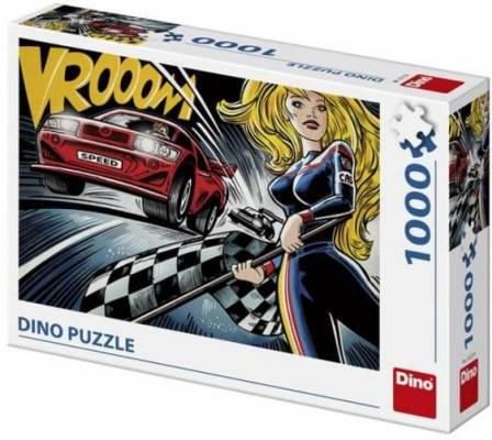 Dino Puzzle 1000El. Pop Art Race Wyścig