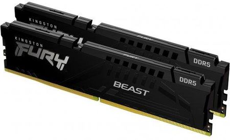 Pamięć RAM Kingston Fury Beast Black DDR5 32GB 5200MHz CL40 (KF552C40BBAK2-16)