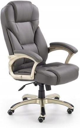 Halmar Fotel Biuro Desmond Szary Krzesło Obrotowe 327
