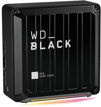 Wd D50 - SSD enclosure - 10 Gbit/s - USB connectivity - Black (WDBA3U0000NBKEESN)