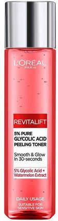 L'Oréal Paris Revitalift 5% Glycolic Acid Peeling Toner 180 ml