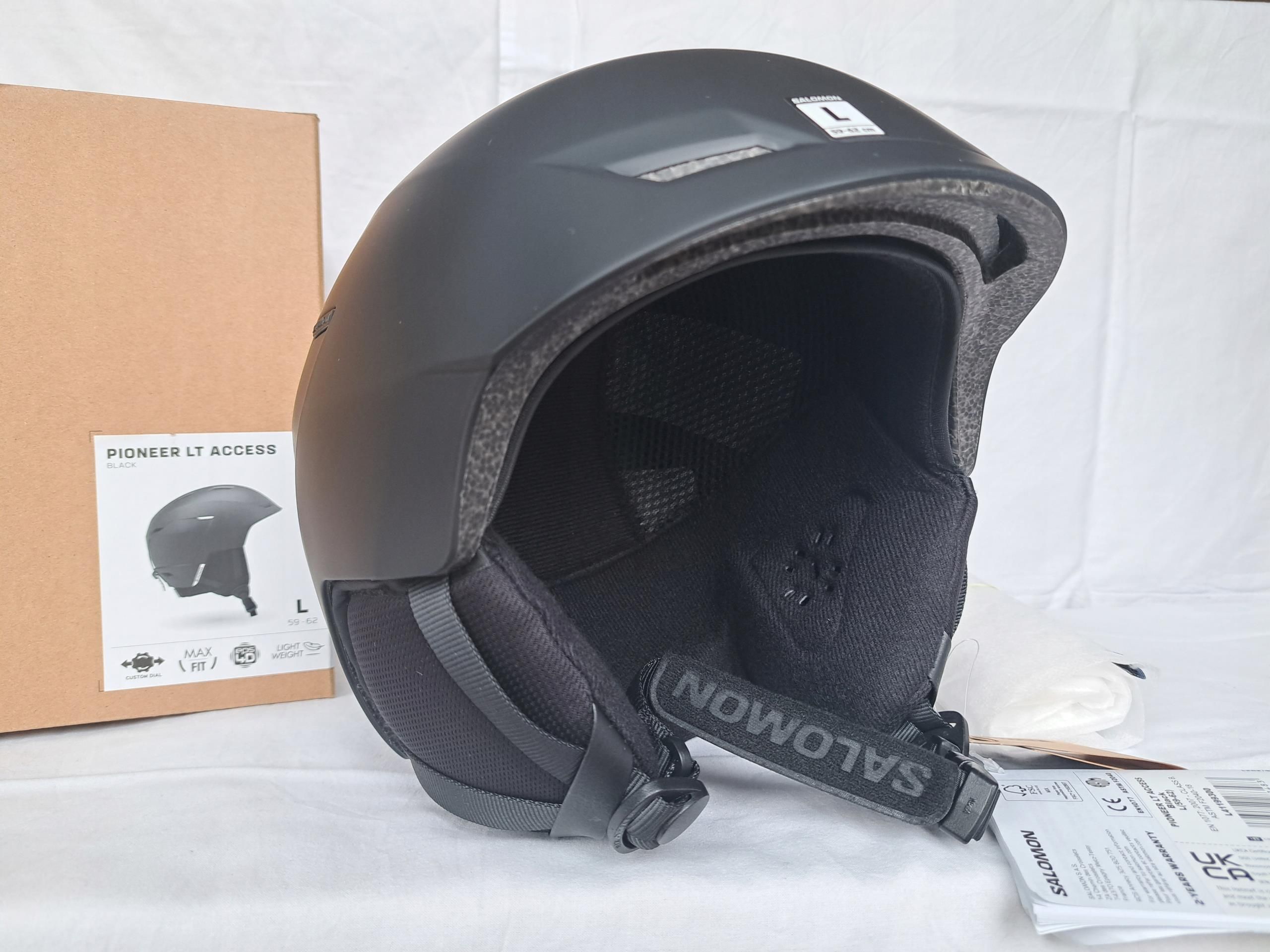 SALOMON PIONEER LT ACCESS ブラック L PIONEER LT ACCESS Mężczyzna - All-Mountain / Jazda na stoku | Salomon