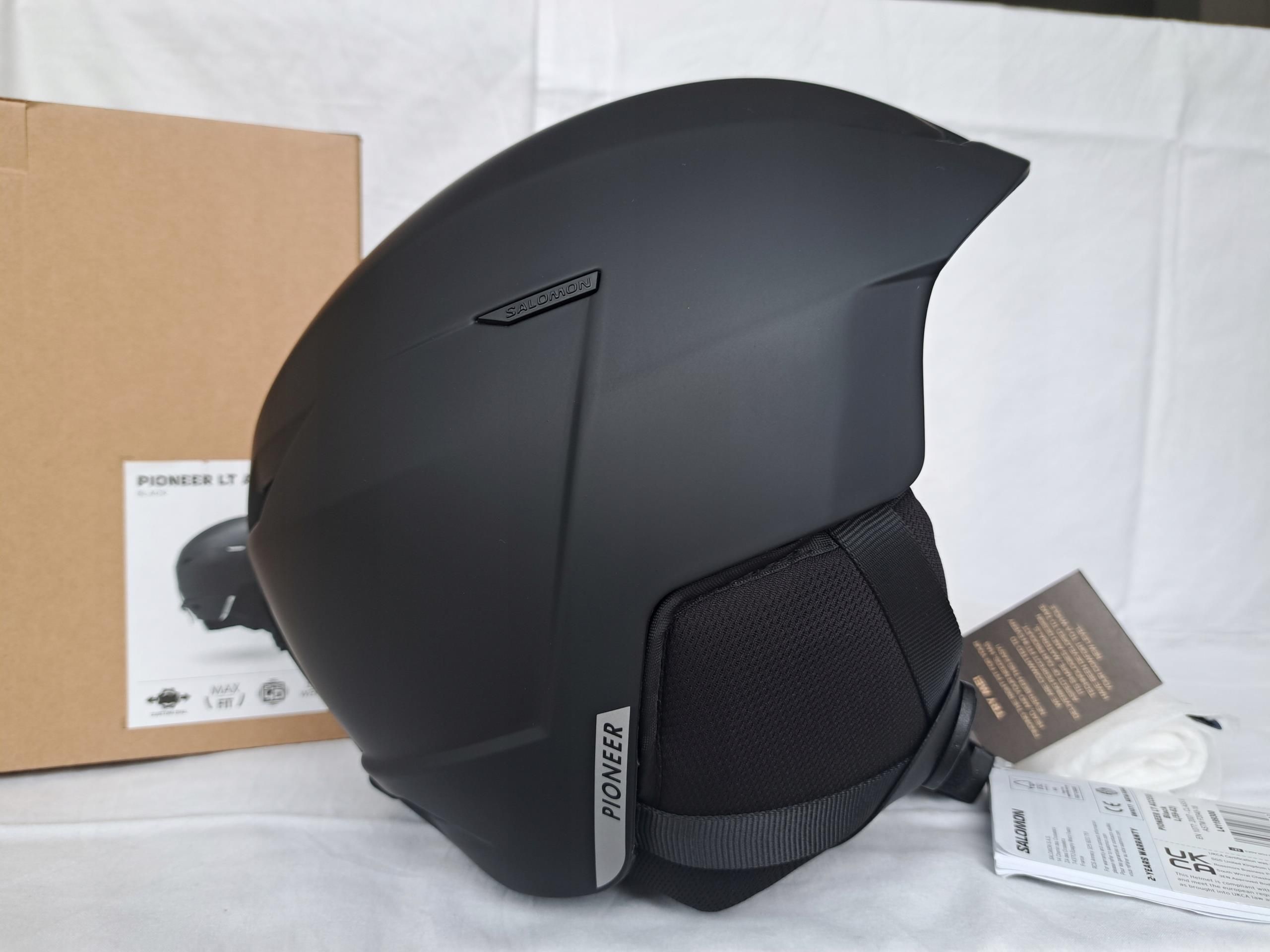 SALOMON PIONEER LT ACCESS ブラック L Kask narciarski Salomon Pioneer LT Access black (L41199300