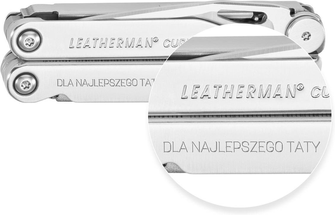Multitool Leatherman Curl z kaburą i grawerowaniem (832932) Ceny i