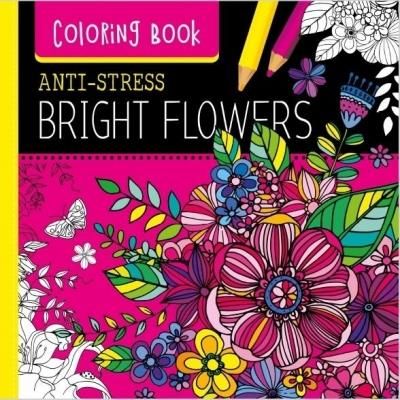 Fresh Kolorowanka antystresowa 250x250 Bright Flowers TW