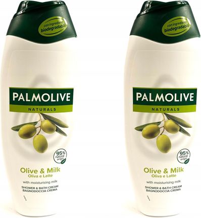 Palmolive Naturals Olive & Milk żel pod prysznic 2x500ml