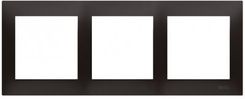 Zdjęcie Kontakt-Simon Ramka 3-Krotna Premium Ip20 Ip44 Czarny (DR349) - Sułkowice