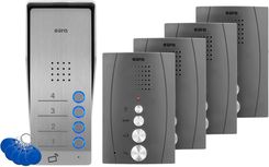 Zdjęcie Eura-Tech Domofon Eura Adp-64A3 Grafitowy Czterorodz Głośnomówiący (A31A267) - Skierniewice