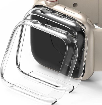 Ringke Etui nakładka Slim Apple Watch 7 41mm Clear 2 szt. (RGK1519CL)