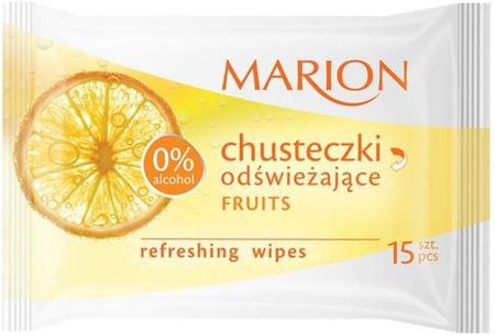 Marion Chusteczki Odświeżające Fruits 15Szt