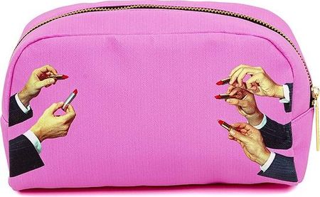 SELETTI KOSMETYCZKA TOILETPAPER LIPSTICK PINK 23 X 8 CM