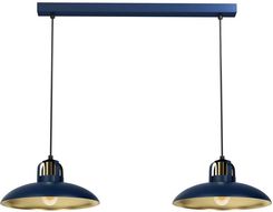 Zdjęcie MILAGRO - LAMPA WISZĄCA FELIX 2XE27- NIEBIESKI/ZŁOTY - MLP7715  MLP7715 - Jedlicze