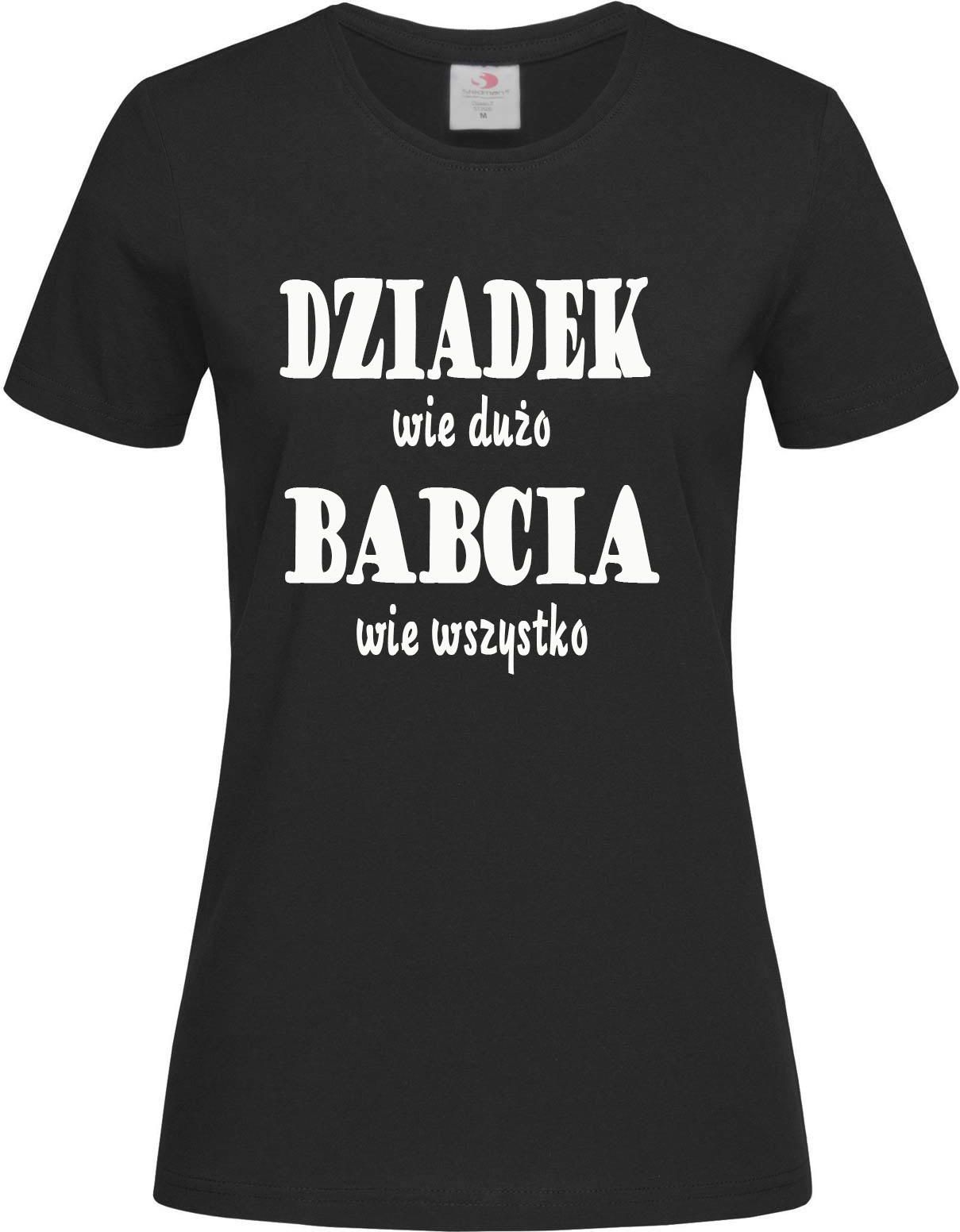 Koszulka z nadrukiem na prezent na dzień Babci, święto Babci - zdjęcie 1 Koszulka z nadrukiem na prezent na dzień Babci, święto Babci