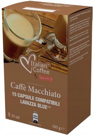 Italian Coffee Macchiato Do Lavazza Blue 15