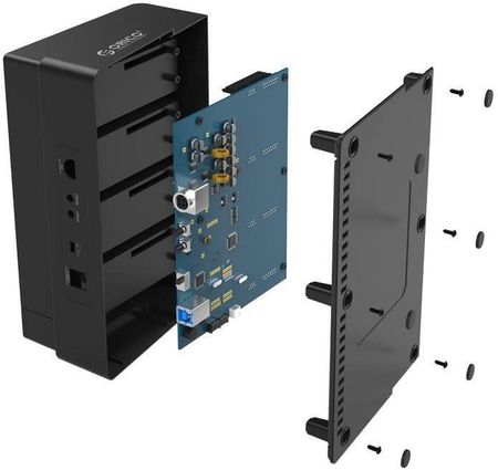 Orico Stacja Dokująca Hdd Ssd 2,5 3,5 Usb 3.0 Sata Czarny