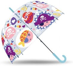 Zdjęcie Przezroczysta parasolka manualna Love Pirates, 19" - Polanów