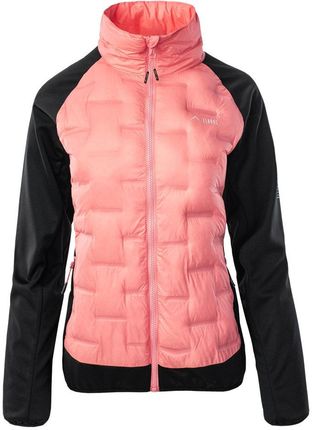 Kurtka damska Elbrus Julimar wo's pikowana różowo-czarna rozmiar XL