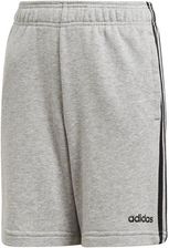 Zdjęcie ADIDAS Spodenki dla dzieci adidas Essentials 3 Stripes Knit Short szare DV1797- Czarny, Szary - Karczew