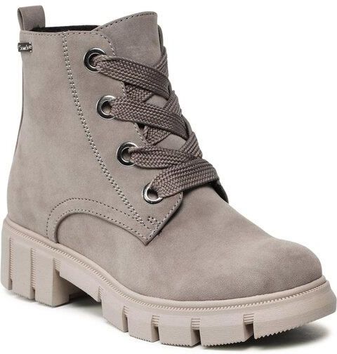 Tamaris Stivaletti con plateau - merlot/rosso