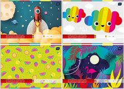 Zdjęcie Interdruk Zeszyt Papierów Kolorowych Samoprzylepnych B4 8K - Piastów