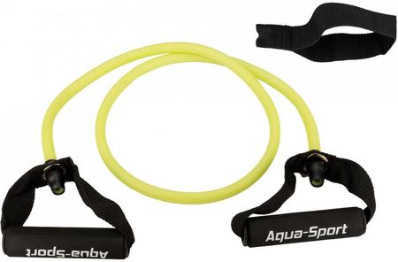 Aqua-Sport Zestaw Guma Do Ćwiczeń Oporowych Expander Fitness 6,8Kg Heavy Żółty