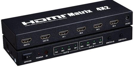Matrix HDMI 4 x 2 Switch Splitter 3D 4Kx2K pilot