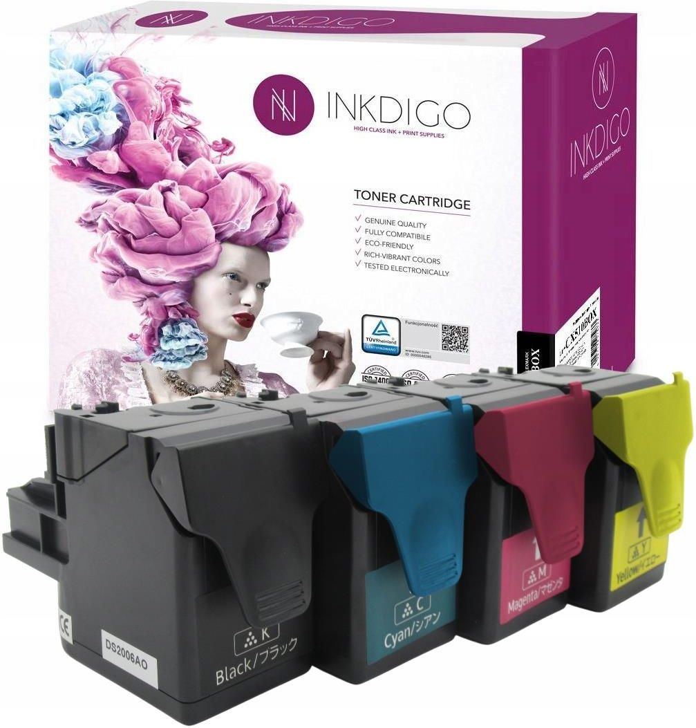 INKDIGO 4X TONER DO LEXMARK CX310DN CX310N CX410DE CX510DE Opinie i ceny na Ceneo.pl