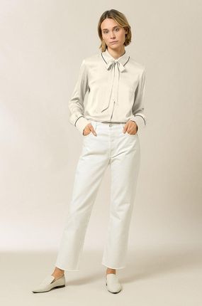 Moda Bluzki Koszulowe bluzki Jette Koszulowa bluzka bia\u0142y W stylu casual 