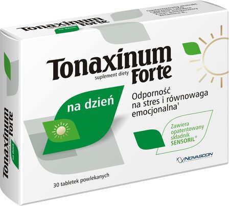 Tabletki Tonaxinum Forte na dzień, 30 szt.