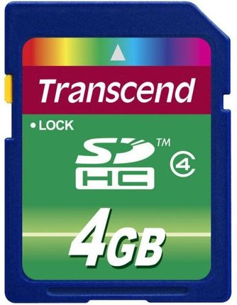 Transcend SDHC 4GB Class 4 (TS4GSDHC4)