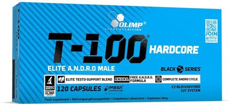 Olimp T-100 Hardcore 120 kaps.