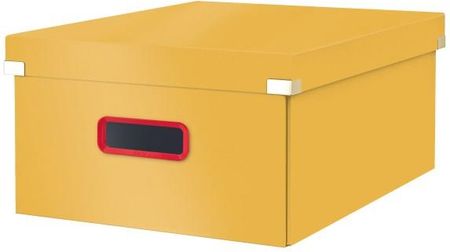 Leitz Pudełko do przechowywania Click & Store Cosy duże żółte 53490019