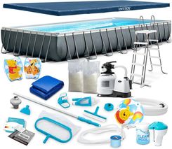 Zdjęcie Basen Intex 26374 975X488X132 Szary - Piaski