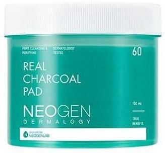 Neogen Real Charcoal Pad Płatki Złuszczające Z Węglem Aktywnym 150Ml/60Szt.