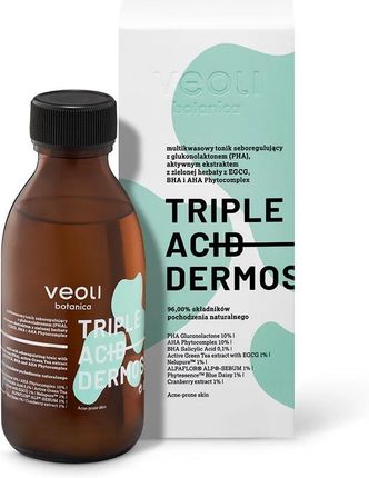 Veoli Botanica Trpile Acid Dermosolution Multikwasowy Tonik Seboregulujący 150Ml