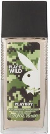 Playboy Play It Wild for Him dezodorant w naturalnym sprayu 75ml