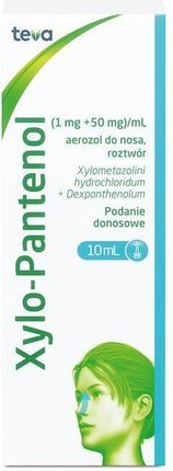 TEVA Xylo-Pantenol (1 mg+50 mg)/ml aerozol 10 ml