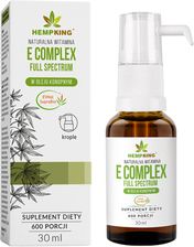 Hempking Witamina E Complex, Full Spectrum w bio oleju konopnym - 30 ml