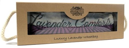 Ancient Wisdom Luksusowa torba na pszenicę lawendową w pudełku - Lavender Comforts